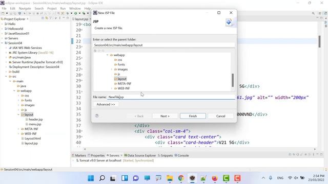 SOF3011 Lab4 Bai1 Sử dụng jsp:include và @include để phân rã giao diện смотреть онлайн