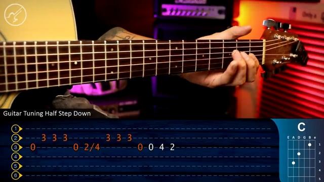 In The End - Linkin Park (Табулатура) Guitar Tutorial TABS смотреть онлайн