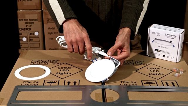 LED Recessed Light Super Thin 4 Inch смотреть онлайн