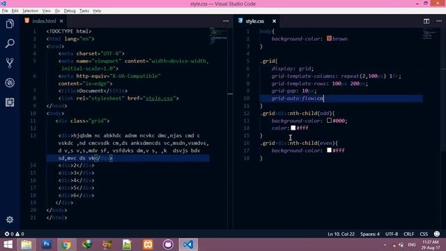 How to Create CSS3 Grid Layout | grid-template-columns | grid-template-rows | grid-template-areas смотреть онлайн
