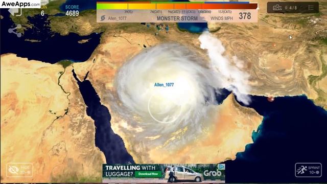 Hurricane.io Gameplay Building a hurricane смотреть онлайн