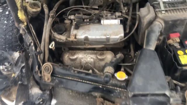 Работа двигателя Mitsubishi Lancer 9 модель 1.6 4G18