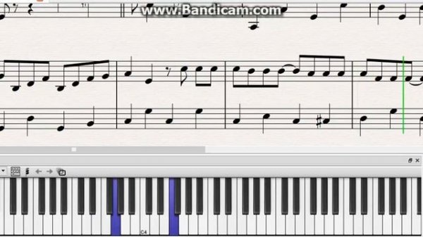 Как играть- Tico-Tico..Tutorial Sheet on the kyeboard.