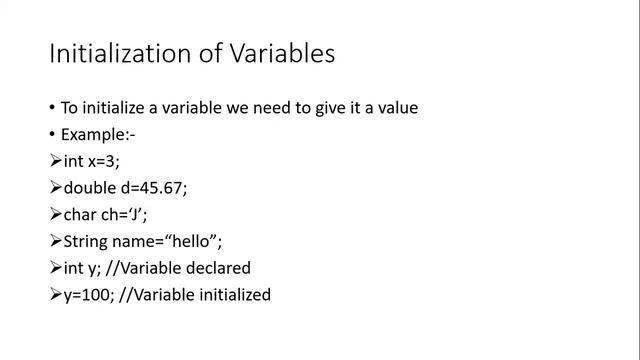 Java – Data Types, Variables, Literals and Constants #3 смотреть онлайн