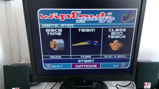 My A1200 PPC Playing Wipeout 2097 смотреть онлайн