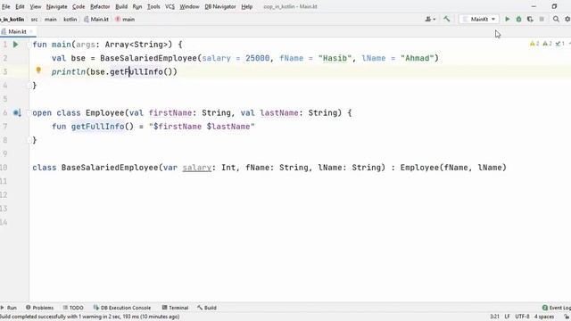 3. Kotlin Object Oriented Programming in Bangla - Inheritance and Method Overriding смотреть онлайн