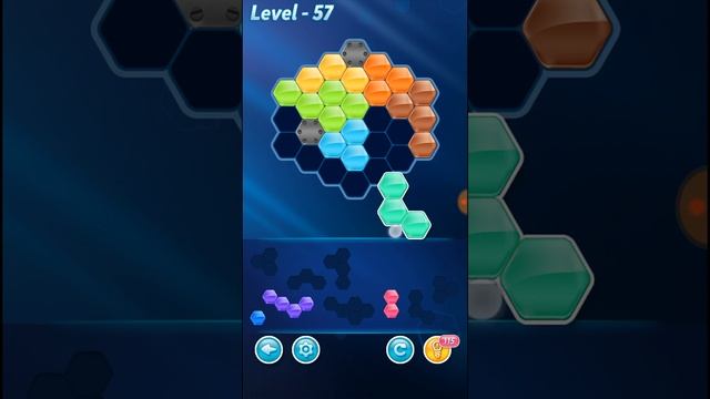 Block Hexa Puzzle Super Level 57 Walkthrough смотреть онлайн