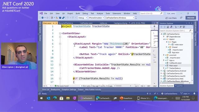 Build native and hybrid mobile apps with Mobile Blazor Bindings смотреть онлайн