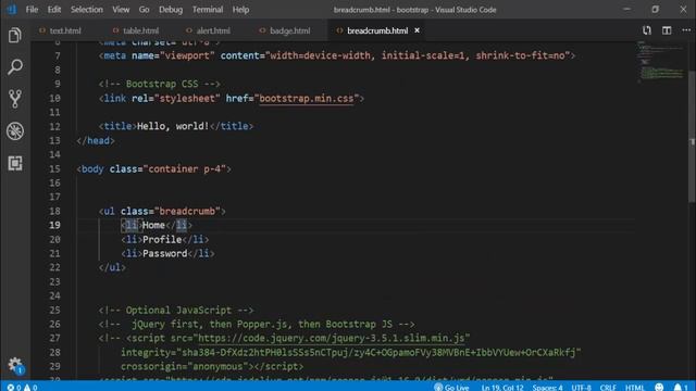 #23. Breadcrumb | Bootstrap | Hindi смотреть онлайн
