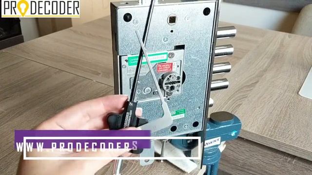 Mottura My Key (Ball Model) Opening With Prodecoder Prima Series