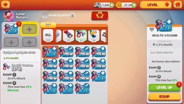 Looney Tune Game-Lunar Petunia Rank-up смотреть онлайн