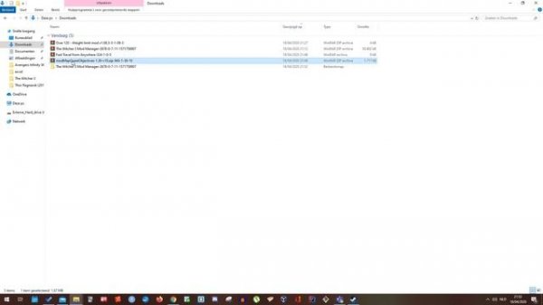 Mod Installation: The Witcher 3 Mod Manager