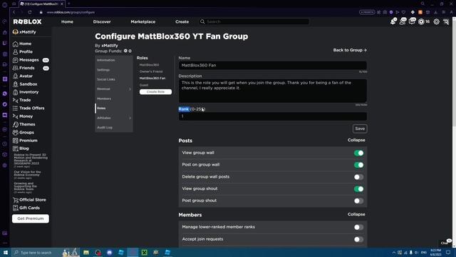 Roblox HD Admin Tutorial 2023 - Part 5: Groups & Friends смотреть онлайн