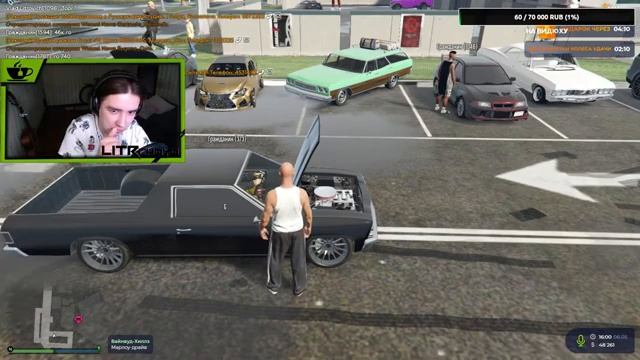 Стрим GTA 5 RP | Подарили машину. смотреть онлайн