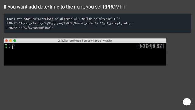 Add timestamp to oh-my-zsh robbyrussell theme смотреть онлайн