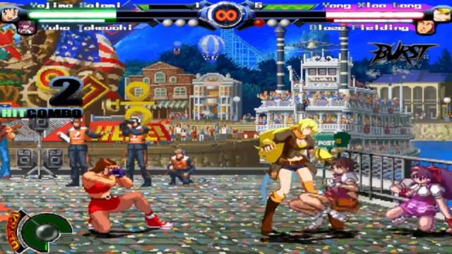 MUGEN AI Tag/Team Match ~Special Battle~ #81 - ✮Satomi Yajima & Yuka T. vs, Yang & Blaze Fielding✮ смотреть онлайн