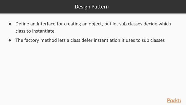 Design Patterns and Best Practices in Java EE 8 : Factory Pattern | packtpub.com смотреть онлайн