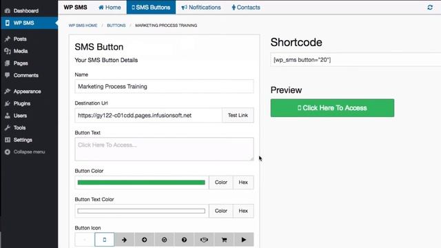 WP SMS - Create Your First SMS Button смотреть онлайн