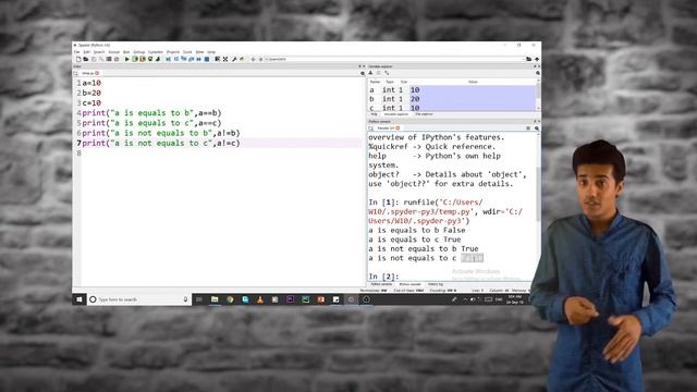 Arithmetic comparison and assignment operators || in python || Learn python with comp point смотреть онлайн