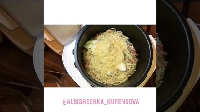 Паста карбонара ( необычная подача) смотреть онлайн