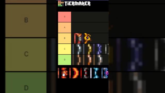 Rating All Bow Weapon in Terraria #terraria #shortvideo смотреть онлайн