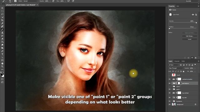 Renaissance CS3+ Photoshop Action Tutorial смотреть онлайн