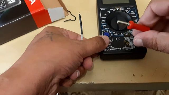 Мультиметр с термопарой. смотреть онлайн