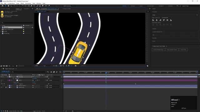 Object Follows Path - After Effects Tutorial - Easiest Technique - Flexclip смотреть онлайн