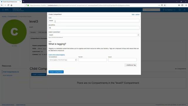 OCI Part 2 - video 14 - Demo - Creating 6 Levels of Compartment Hierarchy ( Part of Udemy class) смотреть онлайн