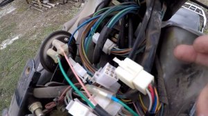 Отключаем сигнализацию на мопеде,устраняем разряд аккумулятора...