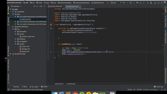 Android Studio: Chips - Material Components (Part 1) смотреть онлайн