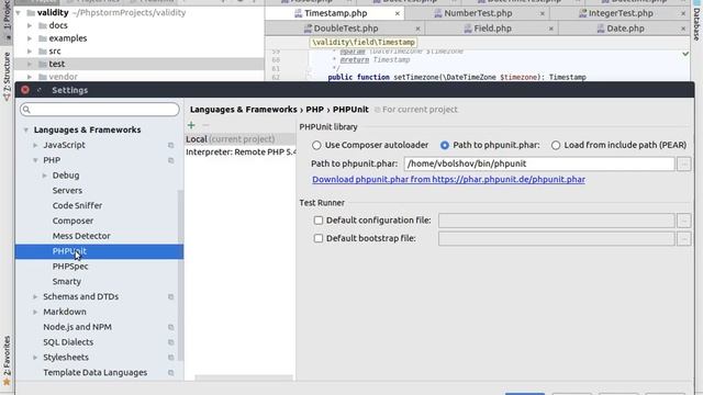 Running PHPUnit tests in PHPStorm смотреть онлайн