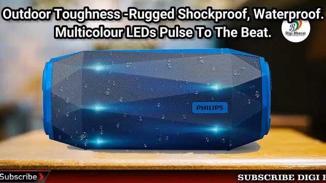 Philips ShoqBox SB500A wireless Portable Bocina Speaker Extreme Loudness Full Details In Hindi. смотреть онлайн