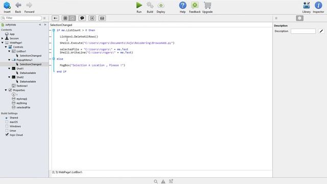 Read a text file into your webapp with python смотреть онлайн