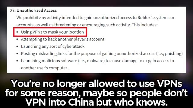 The New Roblox TOS make no sense смотреть онлайн