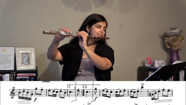 Region 22 MS All-Region Flute Etude Set 1 смотреть онлайн