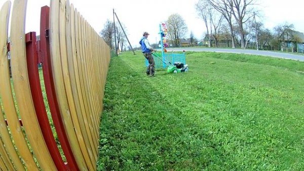 Купил газонокосилку с мульчированием  ( Viking , SHTIL )