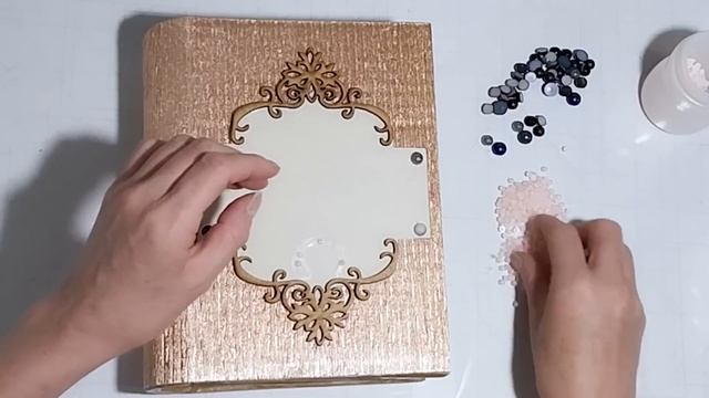 Idéia De CAIXA LIVRO Estilo Vitoriana | DIY Caixa De Papelão