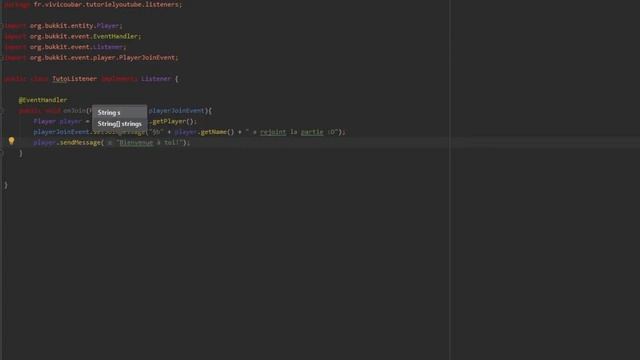 [Tutoriel Spigot] #5 : Les évents et les listeners смотреть онлайн