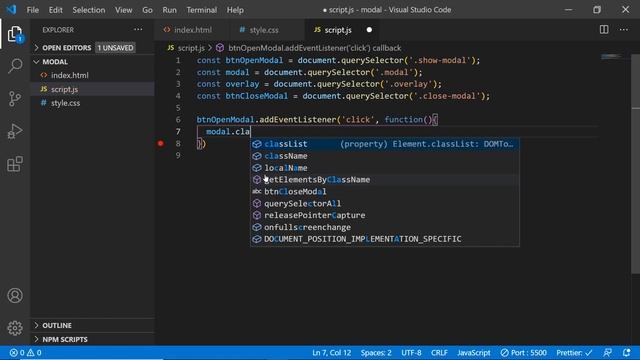 JS Modal Popup Window Example Code смотреть онлайн