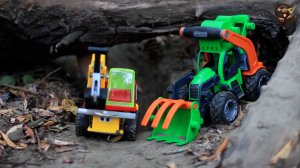 Мультик про Машинки. Приключение Экскаватор и Пожарной Машины. МанкиМульт