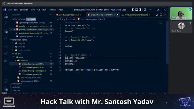 HackTalk | Santosh Yadav | Angular and NgRx | IIIT Lucknow смотреть онлайн