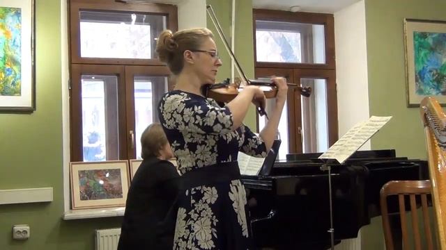 Р.М.Глиэр Романс для скрипки и фортепиано смотреть онлайн