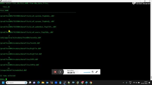 43_ Incremental & RCAT in Oracle DBA 2023. Free online training @ravireddye-learning смотреть онлайн