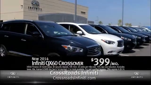 CrossRoads Infiniti Raleigh CIR0403 Spring Event 4 2 14 смотреть онлайн