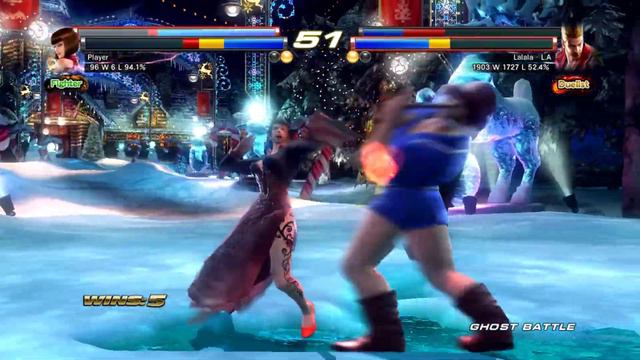 Tekken Tag Tournament 2 Ghost Battle - Asuka & Anna (Yukata Dress, Gothic Lolita, RPCS3)
