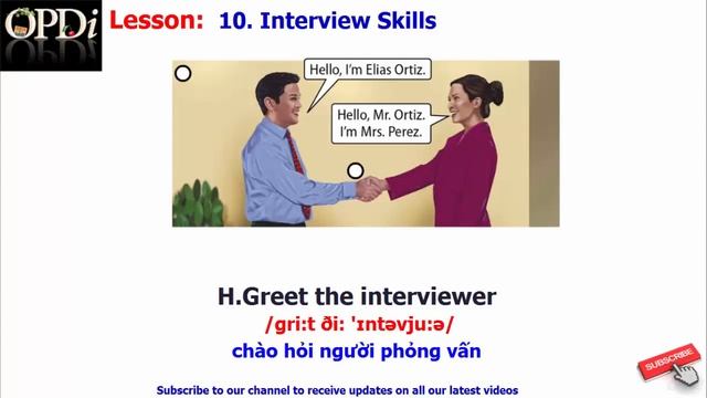 Oxford dictionary - 10. Interview Skills - learn English vocabulary with picture смотреть онлайн