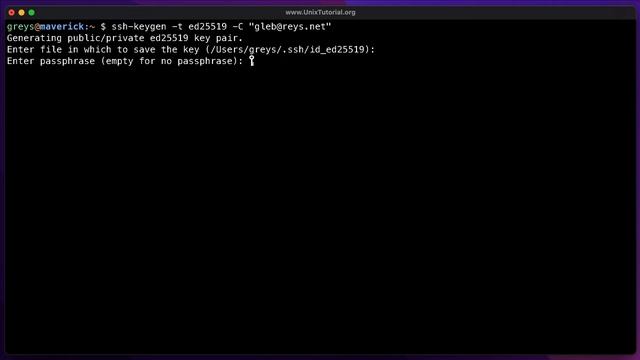 How To: Generate an ed25519 SSH key смотреть онлайн