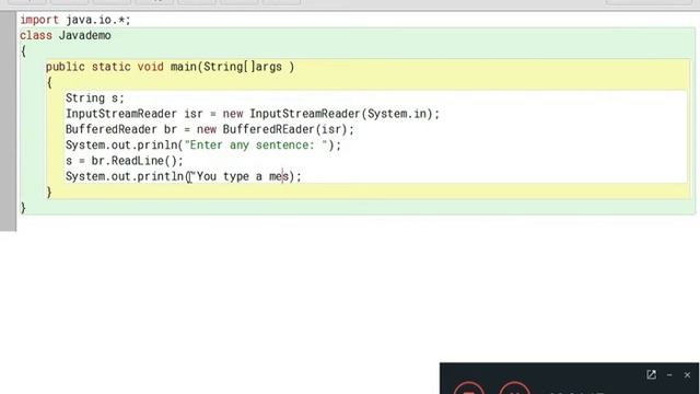 How To Take User Input Using InputStreamreader | ProgrammingWithKmRk смотреть онлайн