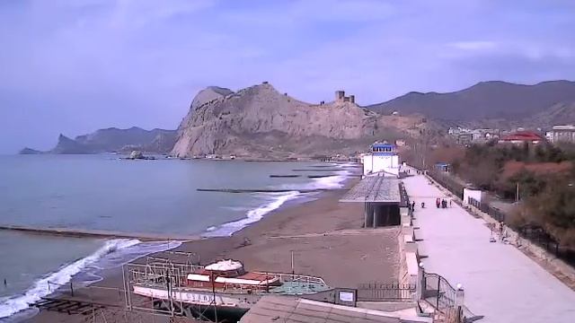 Веб камера Судак. Весна 2013. Отдых-Судак.рф смотреть онлайн